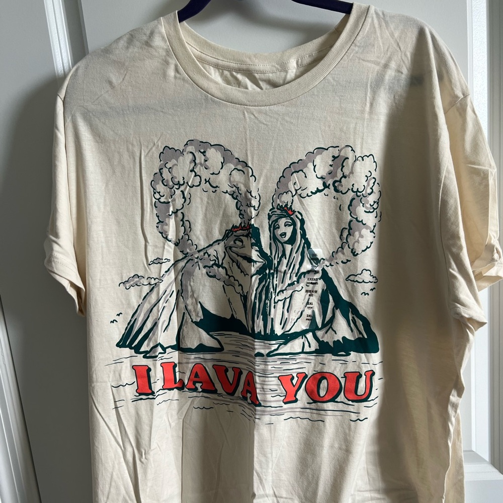 Disney Moana Theme Lava You Tee